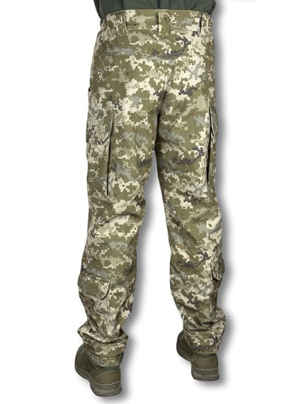 Зимові тактичні штани ЗСУ на флісі Softshell від RAPTOR TAC Піксель 60/4 | Зображення 3