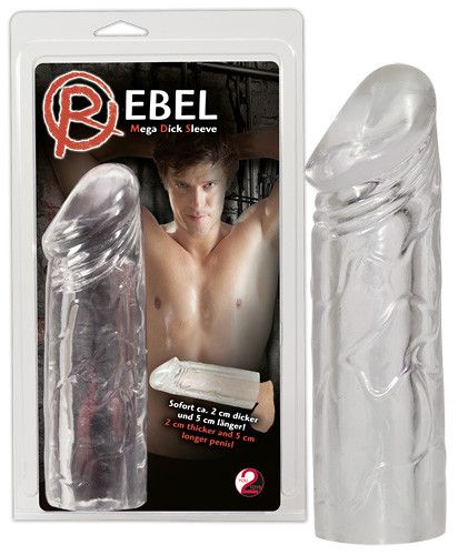 Насадка для увеличения пениса МЕГА ДИК Sex Aura | Зображення 1