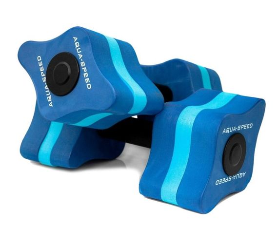 Гантелі для аквафітнесу Aqua Speed ​​AQUAFITNESS Dumbells 5647 синій Уні 11x15x8см 5908217656476 | Зображення 2