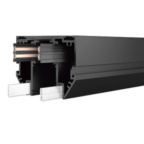 Магнітний трековий шинопровід PROLUM™ M20; 48V; для натяжної стелі - P19; Чорний 2M