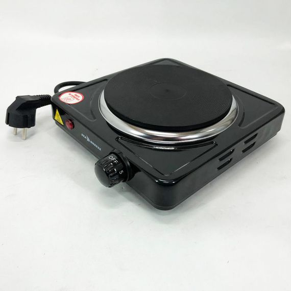 Настільна електро плита Sea Breeze SB-061 чорна | Плита домашня KQ-297 Плита побутова | Зображення 1