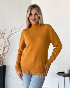 Свитер цвет горчичный размер L FI_009287