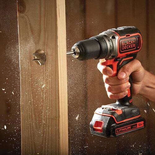 Дрель-шуруповерт аккумуляторная бесщёточная BLACK+DECKER BL186KB | Зображення 8