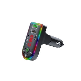 FM-модулятор бездротовий чорний Havit HV-FM813BT