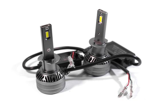 Комплект світлодіодних ламп TBS Design T8 PRO H1 12-24 V 110 W P14,5s 11000 lm 6000 K | Зображення 1