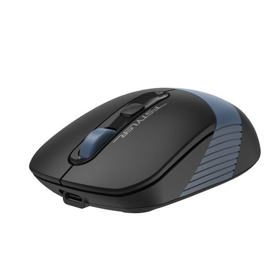 Миша бездротова A4Tech Fstyler FB10C (Ash Blue),  USB, колір попелясто-синій | Зображення 1
