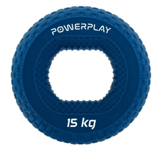 Еспандер кистьовий силіконовий PowerPlay PP-4333 Hand Grip Light 15 кг Синій (PP_4333_Blue_15kg)