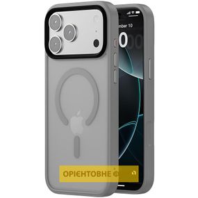 Чохол Ummi Colorful with Magnetic Fit для Apple iPhone 17 Air (6.5") Сірий / Grey
