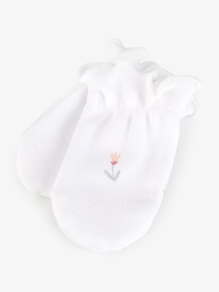 Царапки для малюків на манжеті Rhino 915124 0-3 місяці Білий shop (4823161612808) | Зображення 2