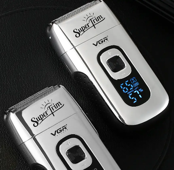 Електробритва VGR V-332 Silver, подвійне лезо, XPRO (45693-V-332 SILVER_540) | Зображення 4