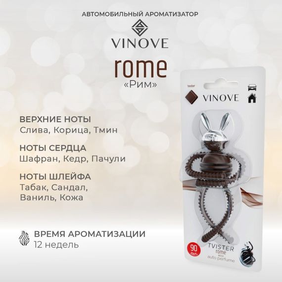 Ароматизатор для автомобіля Рим TVISTER VINOVE | Зображення 2