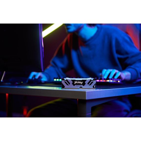 Модуль пам'яті для комп'ютера DDR5 96GB (2x48GB) 6000 MHz Renegade Silver XMP Kingston Fury (ex.HyperX) (KF560C32RSK2-96) | Зображення 8