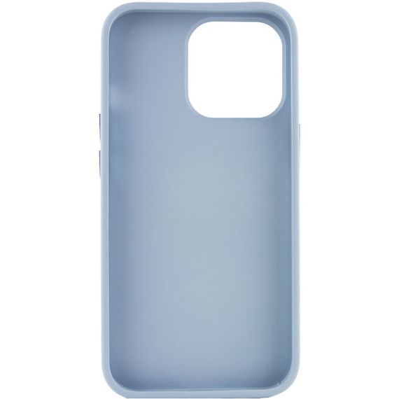 TPU чохол Bonbon Metal Style для Apple iPhone 14 Pro Max (6.7") Блакитний / Mist blue | Зображення 2