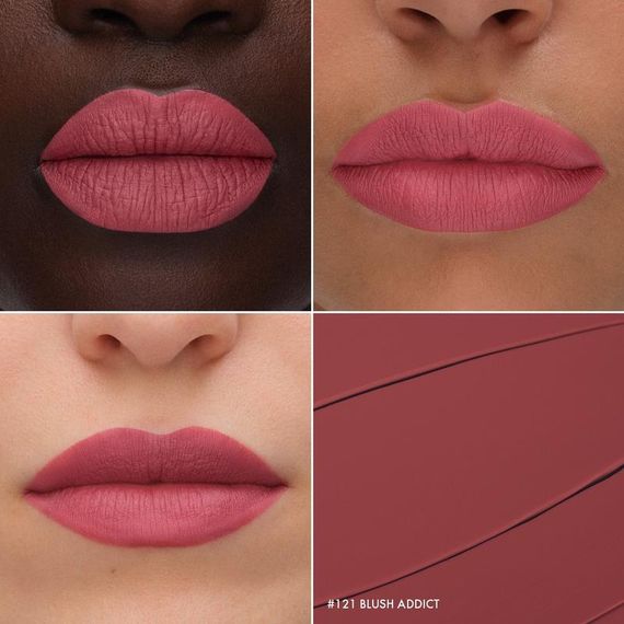 Рідка матова помада Sephora Cream Lip stain - 121 Blush Addict (5 ml) | Зображення 1