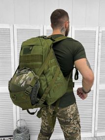 РЮКЗАК С ДЕРЖАТЕЛЕМ ДЛЯ ШЛЕМА BADGER OUTDOOR GUNNY 30Л   РН3123
