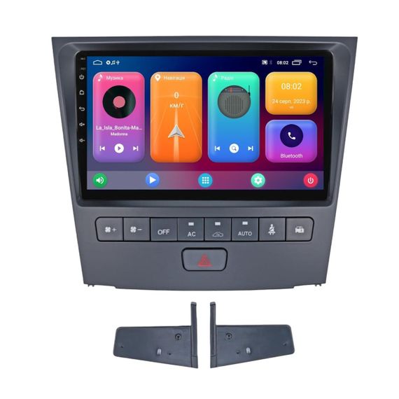 Штатна магнітола серії Cyclone C9 CPL під Lexus GS300 S190 GS350 GS400 GS430 GS450h GS460 GS 300 III 3 350 400