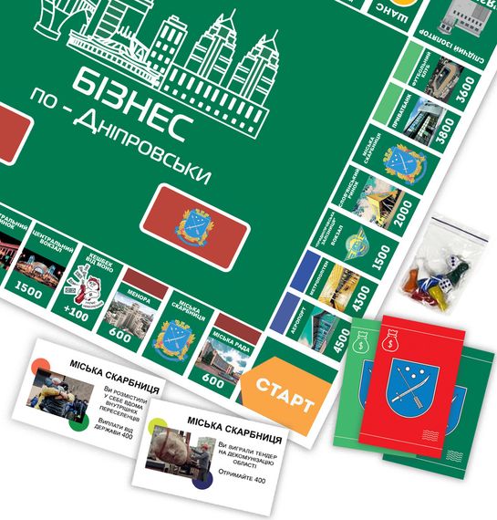 Настольная игра Бизнес по-Днепровски (на украинском) | Зображення 2