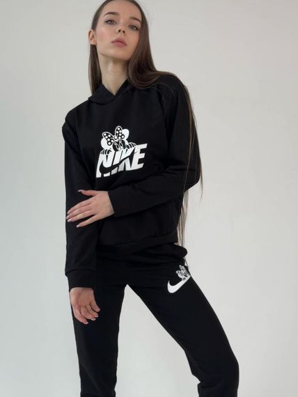 Жіночий спортивний костюм Nike чорний | Зображення 1