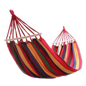 Підвісний гамак 190х80 із планкою Червоний