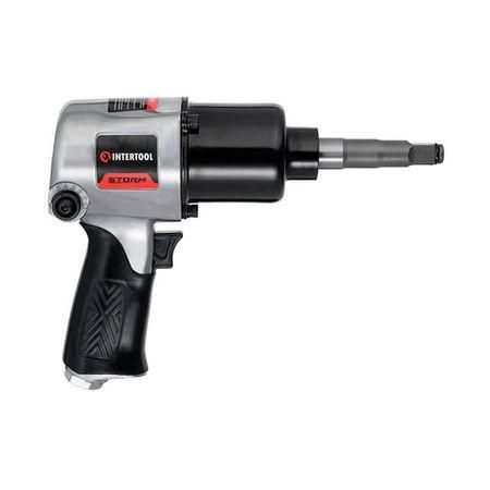 Гайковерт пневматичний (1/2" 576Нм. 7500об/хв) професійний INTERTOOL (PT-1103) | Зображення 2