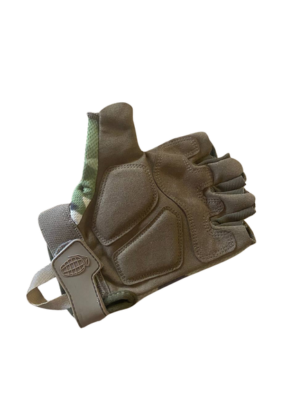 Рукавички тактичні KOMBAT UK Alpha Fingerless Tactical Gloves | Зображення 1