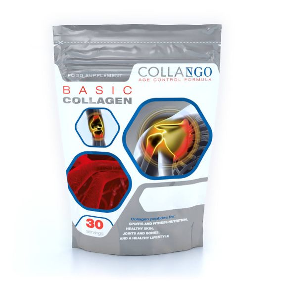 Хондропротектор (для спорту) Collango Basic Collagen 300 g /30 servings/ Natural
