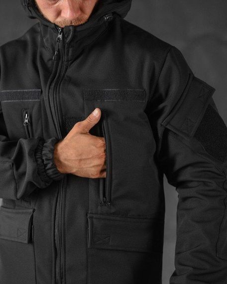 Тактичний костюм SoftShell REHYDRATION black ВТ0446 | Зображення 7