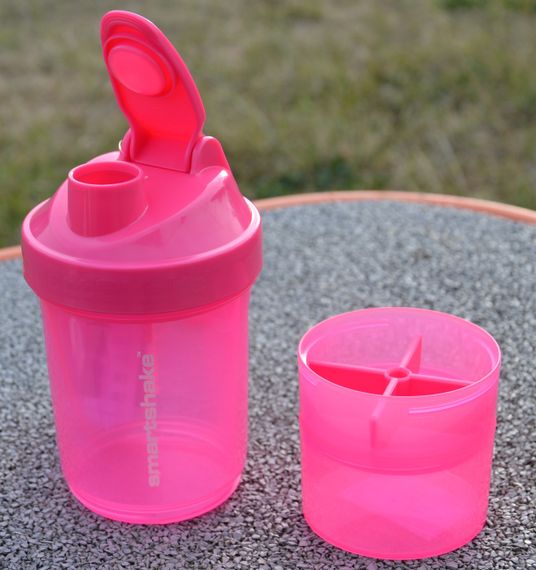 Шейкер спортивний SmartShake Original2GO 600ml Neon Pink | Зображення 8