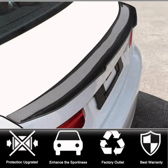 Спойлер V2 (для купе, Карбон) для Ауди A5 2016-2025 рр | Зображення 1