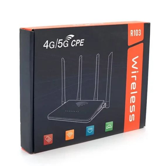 Мобильный роутер 3G/4G/5G LTE  Wi-Fi Voltronic CPE R103 LAN/WAN, Type-C | Зображення 3