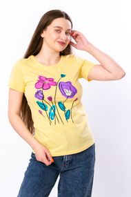 Футболка жіноча Носи своє 48 Жовтий (p-11307-163239)
