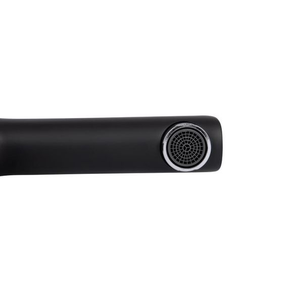 Смеситель для раковины Qtap Grand QTGRABCR001F Chrome/Black | Зображення 4