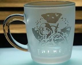 Чашка 350 мл "S.T.A.L.K.E.R." з гравіюванням  Кружка для фаната S.T.A.L.K.E.R.  Подарунок геймеру