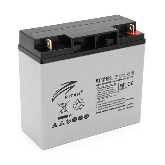 Аккумуляторная батарея AGM RITAR RT12180GL5, Gray Case