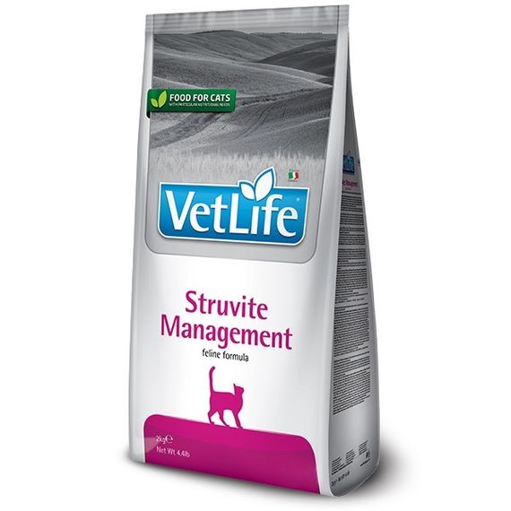 Сухий корм для котів при сечокам'яній хворобі Farmina Vet Life Management Struvite, 2 кг