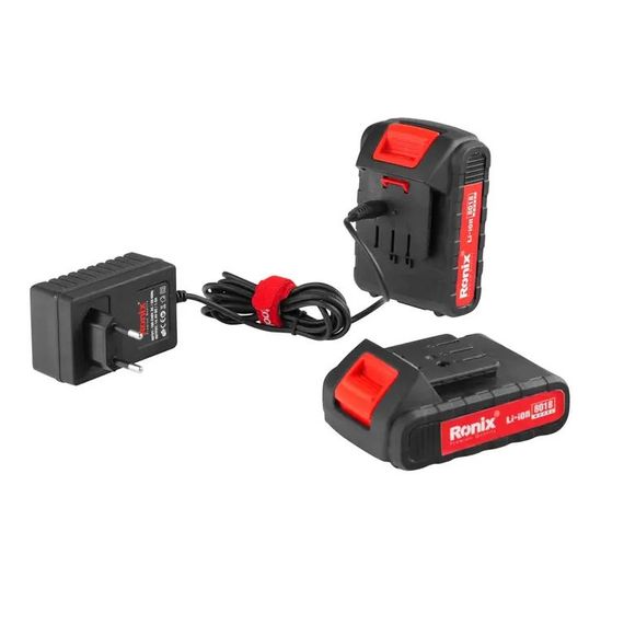 Шуруповерт акумуляторний Ronix RS-8018 (набір) | Зображення 3