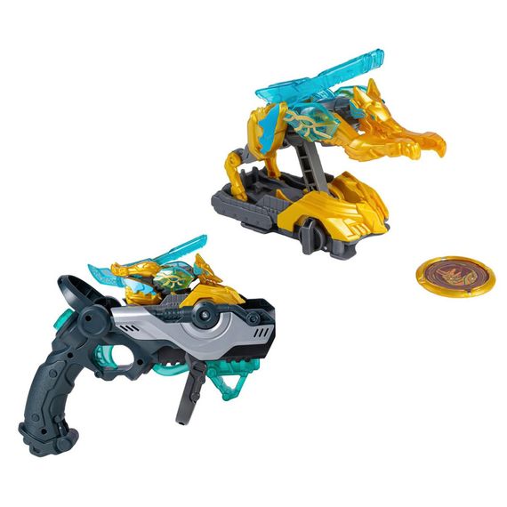 Дитячий ігровий набір S5 L1 СОЛЕНТ Screechers Wild! EU686114 запускач-бластер, машинка-трансформер | Зображення 8
