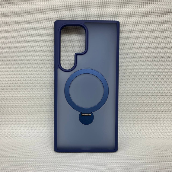 Чохол Wlons Hybrid Magnetic MagSafe матовий протиударний PC+TPU для Samsung Galaxy S24 Ultra Синій