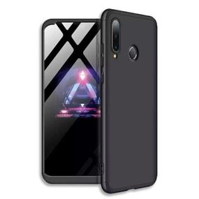 Чохол GKK 360 градусів для Huawei P40 lite E колір Чорний