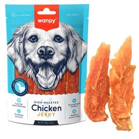 Лакомство для собак Wanpy Chicken Jerky с курицей 100 гр