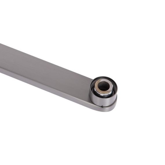 Смеситель для ванны Qtap Presto с длинным поворотным изливом (c душевым гарнитуром) QTPRE2601GRP45583 Graphite | Зображення 6