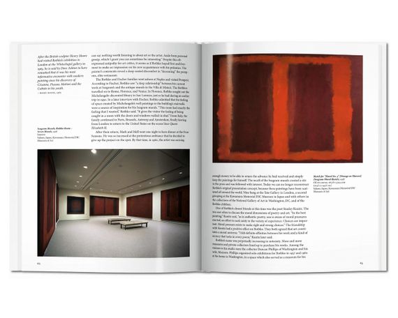 Живопись Марка Ротко книга с картинами художника Rothko. Jacob Baal-Teshuva, Taschen Литература для художников | Зображення 2