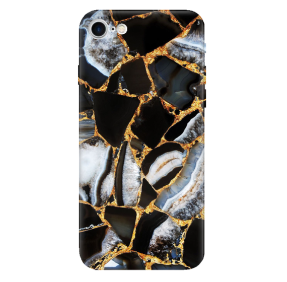 Чохол для iPhone 7 , iPhone 8 , iPhone SE 2 2020 , Iphone SE 3 2022 Чохол на замовлення Принт: Мармур