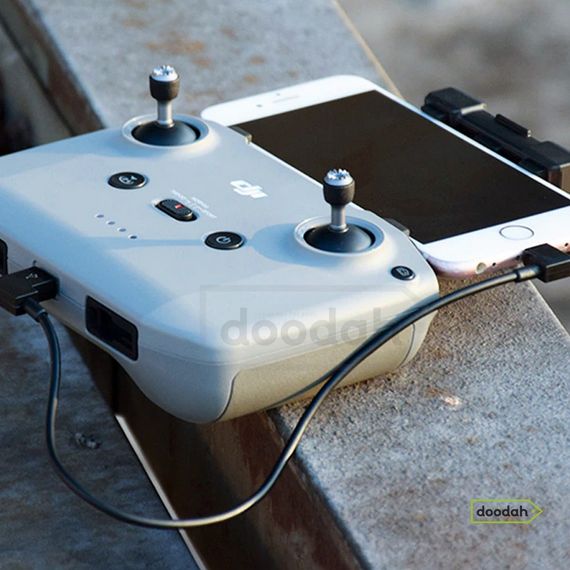 Кабель передачі даних OTG USB OTG Type C - Lightning iOS для пульта  DJI AIR 2, Mini 2 | Зображення 1