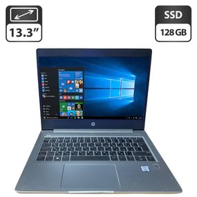 Ультрабук Б-класс HP ProBook 430 G6 / 13.3" (1366x768) TN / Intel Core i3-8145U (2 (4) ядра по 2.1 - 3.9 GHz) / 8 GB DDR3 / 128 GB SSD / Intel UHD Graphics / WebCam б/у