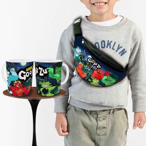 Подарунковий набір: Сумка-бананка+ Кружка Герої гу-джит цу "Heroes of goo jit zu" дитячий (00262)