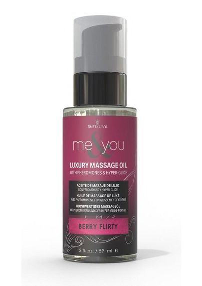 Масажна олія Sensuva Me&You - Berry Flirty (Wild Berries) 59 мл Sex Aura