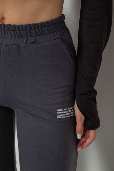 Спортивные штаны женские, цвет серый, 238R5052-1 | Зображення 4