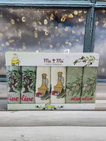 Полотенца Mame Olivka 30х50см Махра набор 6 шт