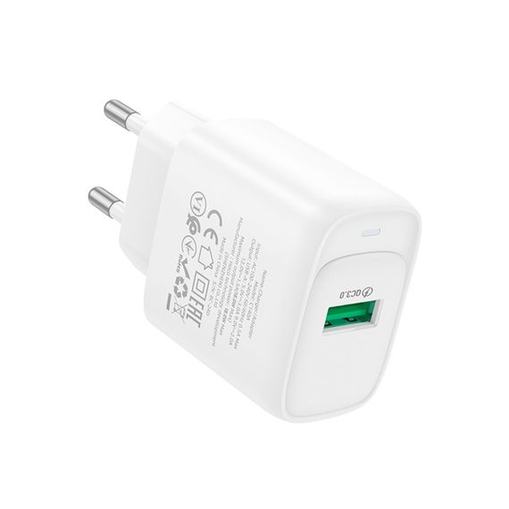 Мережевий зарядний пристрій Hoco C140A 1 USB QC 18W | Зображення 4